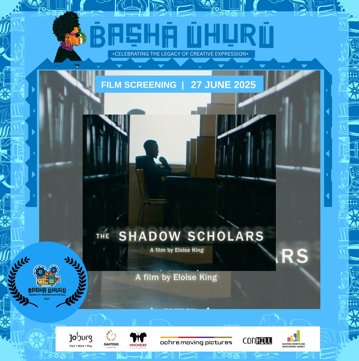 BashaUhuru's tweet photo. Catch all the Films showcasing that day! #CreativeUprising #VisitConHill #VisionsOfFreedom #YouthMonth #SAFilms https://t.co/HnsO9c6Iby