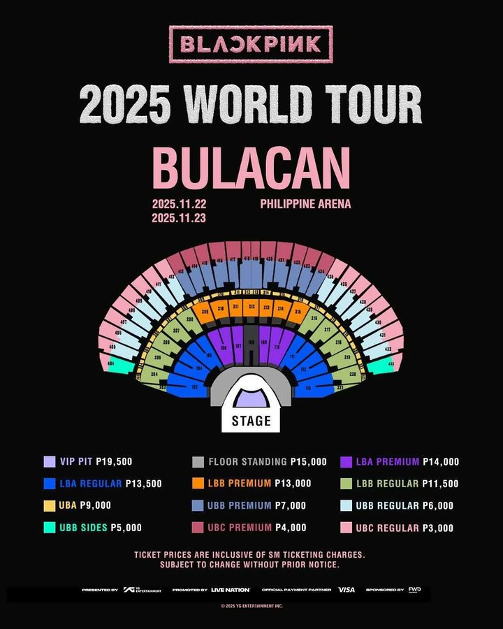 marrianne00's tweet photo. wts lfb ph
BLACKPINK WORLD TOUR <DEADLINE> IN BULACAN

Rfs:- Secured Extra tickets 
✅2x VIP, FLOOR STANDING 
✅3x UBB
✅2x LBA PREM
✅1x LBB
Pm  po for details please if interested to buy ✔️

#BLACKPINK_WORLDTOUR2025 #blackpink #BLACKPINK_BULACAN #BLACKPINKxPhilippineArena https://t.co/e0iptnpkiL