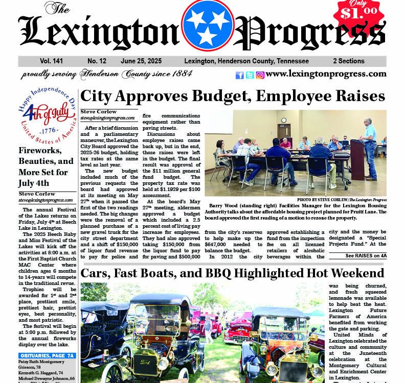 PAPER DAY is here! Pick up your copy of the  today which includes photos from all the past weekends summer fun events! Available now in newsstands or online. Subscribe and save! lexingtonprogress.com
#YourLocalNewsSource #subscribetoday #stayinformed #supportlocal #localsports