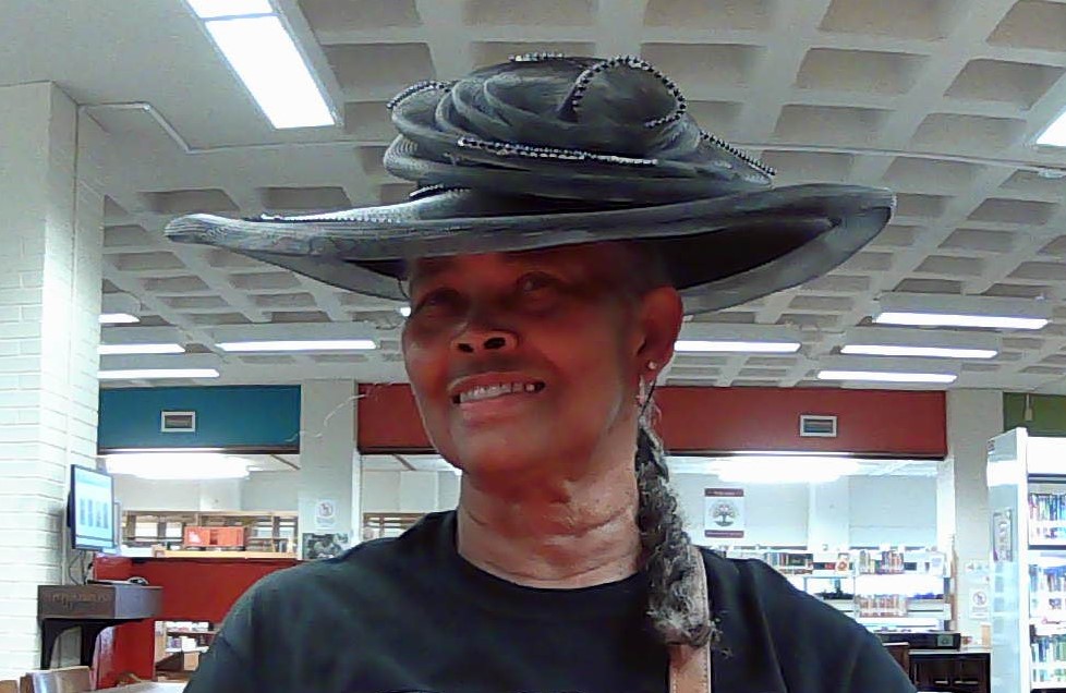 BCSPubLib's tweet image. Congratulations to Mary Ann on winning the Juneteenth Open House Fancy Hat Contest at the Mounce Library! Thank you to all who attended and participated! #bcstx #juneteenth #fancyhat