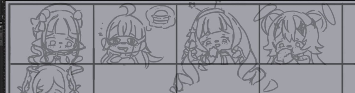 giu_alice's tweet image. done with this gen trying to draw all phase connect again what am I doing to myself