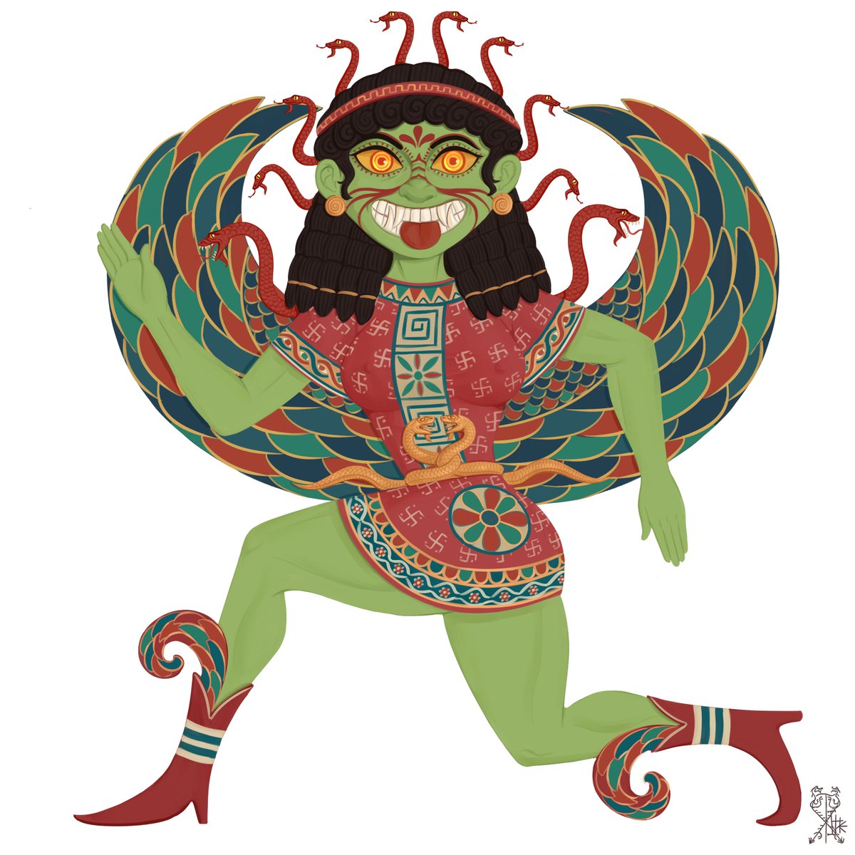 sanstitre2000's tweet photo. Gorgon Medusa https://t.co/s0ym1ehUwK