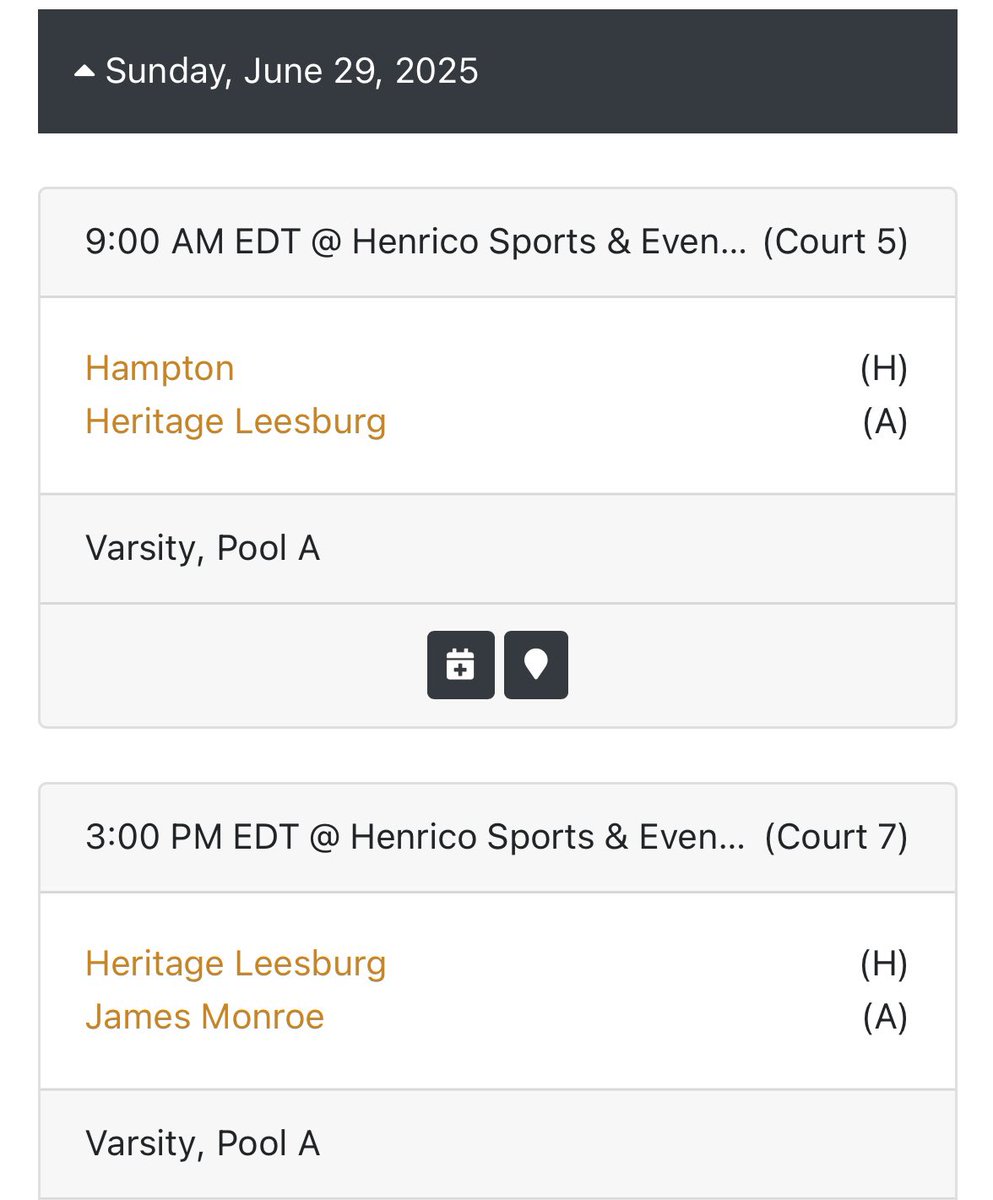 Here is our schedule for this weekend’s East Coast Live event being held at the Henrico Sports &amp; Events Center in Glen Allen!