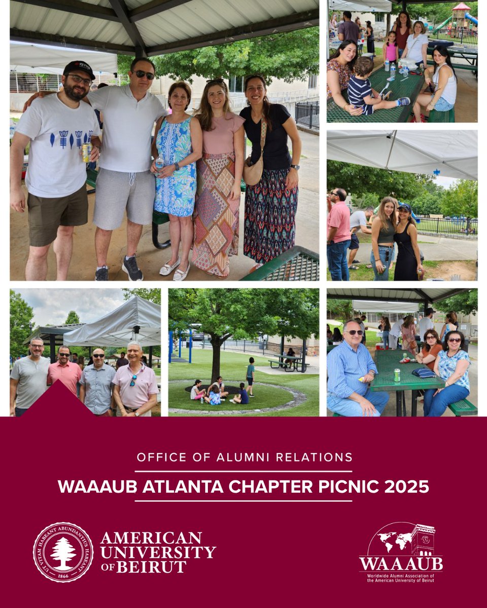 The WAAAUB Atlanta Chapter hosted a heartwarming Mother’s Day picnic on June 1, 2025, at Mason Mill Park in Decatur, Georgia. It was a beautiful day to celebrate moms, share laughs, and enjoy the AUB spirit!
#AUBProud #AUBAlumni