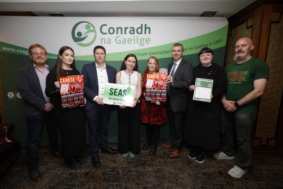 Conradh na Gaeilge ⭕️ (@cnag) on Twitter photo Cruinniú eile #SEAS25 <a href="/CnaG/">Conradh na Gaeilge ⭕️</a> le <a href="/shonaghNiR/">Shónagh Ní Raghallaigh TD 🇮🇪⭕️🇵🇸</a> , <a href="/mattcarthy/">Matt Carthy TD</a> & <a href="/ROMurchu/">Ruairí Ó Murchú</a> <a href="/sinnfeinireland/">Sinn Féin</a> ag plé:
📈 Maoiniú don #Gaeilge & don #Gaeltacht
💸 Cáinaisnéis 2026
🏫 Polasaí nua uaillmhianach don Ghaeilge sa chóras oideachais
🏡 Polasaí Náisiúnta Tithíochta don Ghaeltacht Cruinniú eile #SEAS25 <a href="/CnaG/">Conradh na Gaeilge ⭕️</a> le <a href="/shonaghNiR/">Shónagh Ní Raghallaigh TD 🇮🇪⭕️🇵🇸</a> , <a href="/mattcarthy/">Matt Carthy TD</a> & <a href="/ROMurchu/">Ruairí Ó Murchú</a> <a href="/sinnfeinireland/">Sinn Féin</a> ag plé:
📈 Maoiniú don #Gaeilge & don #Gaeltacht
💸 Cáinaisnéis 2026
🏫 Polasaí nua uaillmhianach don Ghaeilge sa chóras oideachais
🏡 Polasaí Náisiúnta Tithíochta don Ghaeltacht