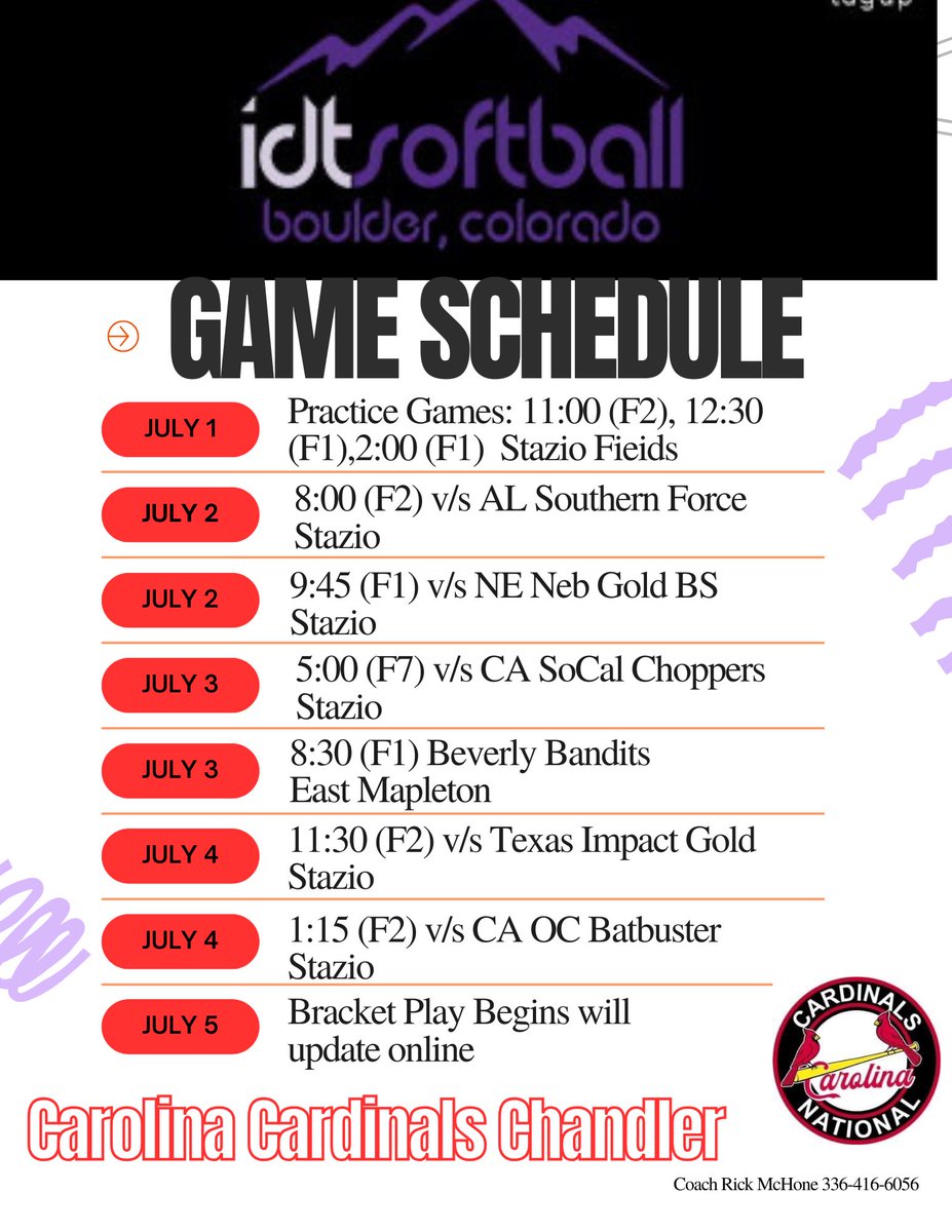 Karsyn Sigmon 2026 (@karsynsigmon) on Twitter photo IDT here we come...Excited for great competition! <a href="/CoachCButler/">Chelsea Butler</a> <a href="/kara_shutt/">Kara Shutt</a> <a href="/TaylorLiguori/">Taylor Liguori</a> <a href="/LineDsoftball/">Line Drive Media</a> <a href="/ExtraInningSB/">EXTRA INNING SOFTBALL</a> <a href="/cardinals_chand/">Carolina Cardinals Chandler</a> <a href="/InTheCircleSB/">InTheCircleSB🥎</a> <a href="/SoftbalAmerica/">Softball America</a> <a href="/WoffordSoftball/">Wofford Softball</a> IDT here we come...Excited for great competition! <a href="/CoachCButler/">Chelsea Butler</a> <a href="/kara_shutt/">Kara Shutt</a> <a href="/TaylorLiguori/">Taylor Liguori</a> <a href="/LineDsoftball/">Line Drive Media</a> <a href="/ExtraInningSB/">EXTRA INNING SOFTBALL</a> <a href="/cardinals_chand/">Carolina Cardinals Chandler</a> <a href="/InTheCircleSB/">InTheCircleSB🥎</a> <a href="/SoftbalAmerica/">Softball America</a> <a href="/WoffordSoftball/">Wofford Softball</a>