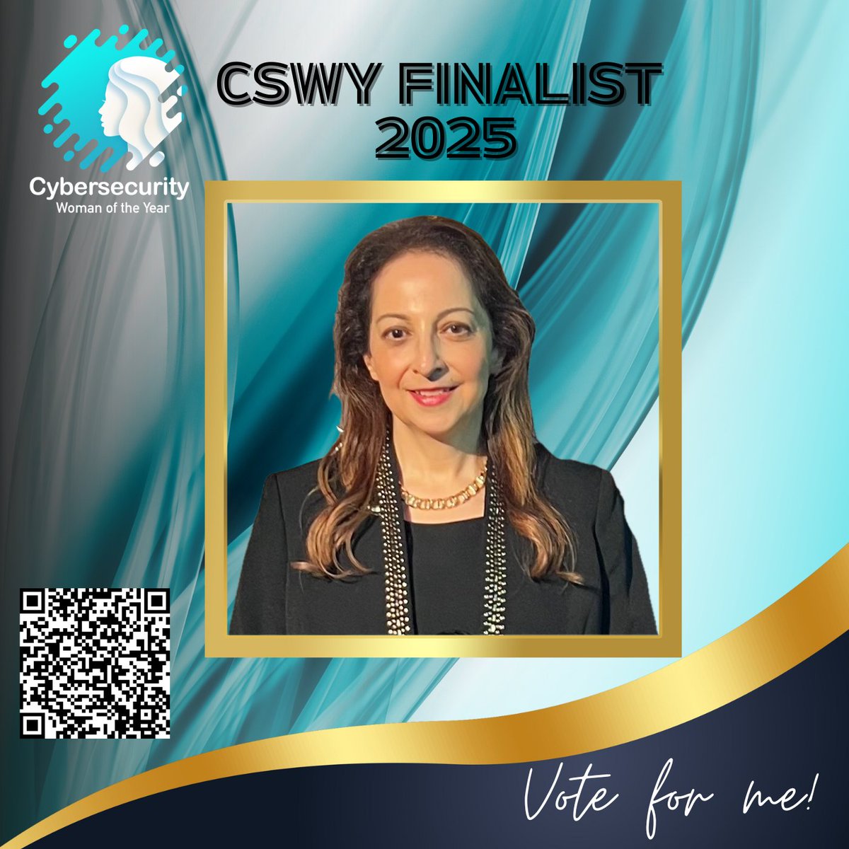 Dr. El-Sheikh has been selected as a finalist for the 2025 Cybersecurity Woman of the Year Award in the Supporter category!

Vote here:
surveymonkey.com/r/MS88BCG

#UWFCyber #CyberWomen2025
#CSWWGala #WomenInCybersecurity #CybersecurityLeadership #CSWWEdition2025 

<a href="/UWF/">UWF</a>