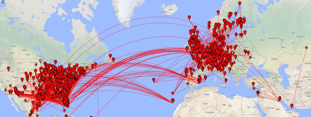 sv1nzx's tweet image. Dead band for S Europe today.. furthest DX was CT at random intervals whilst the higher lats are enjoying #dx into the Americas #6m #magicband #hamradio #sporadicE #VHFDX