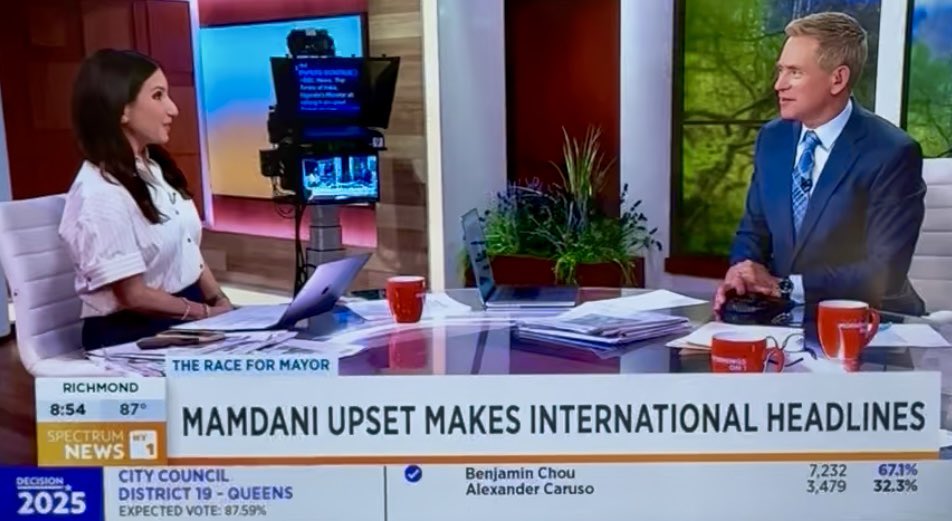 Brian Stelter (@brianstelter) on Twitter photo >> <a href="/patkiernan/">Pat Kiernan</a> on NY1 this morning: Andrew Cuomo's "tightly controlled" interview-averse campaign "was no match" for Zohran Mamdani's "accessibility and media savvy" >> <a href="/patkiernan/">Pat Kiernan</a> on NY1 this morning: Andrew Cuomo's "tightly controlled" interview-averse campaign "was no match" for Zohran Mamdani's "accessibility and media savvy"