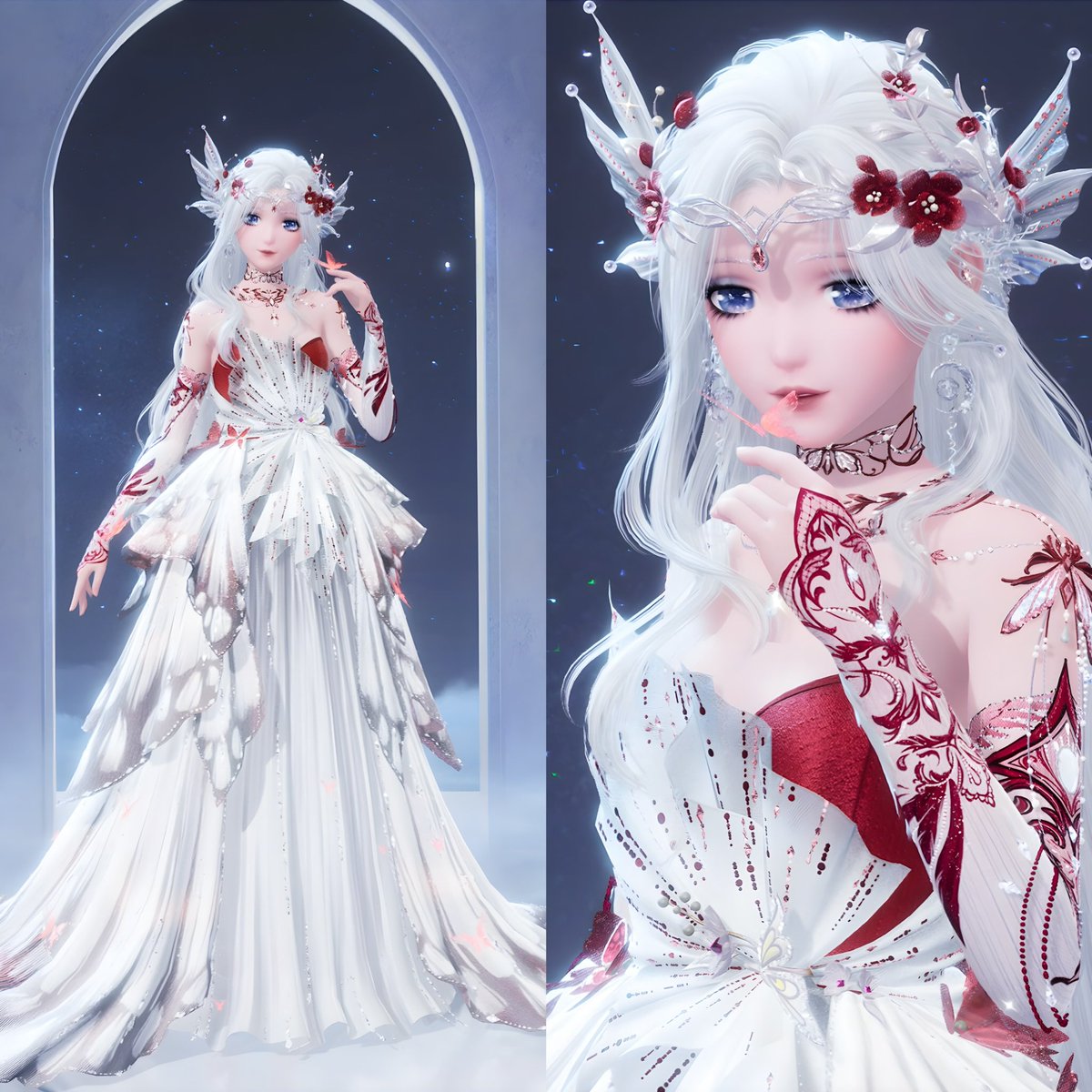 𝐓𝐡𝐢𝐬 𝐜𝐨𝐦𝐛𝐨!!✨🤍❤️
#InfinityNikki
