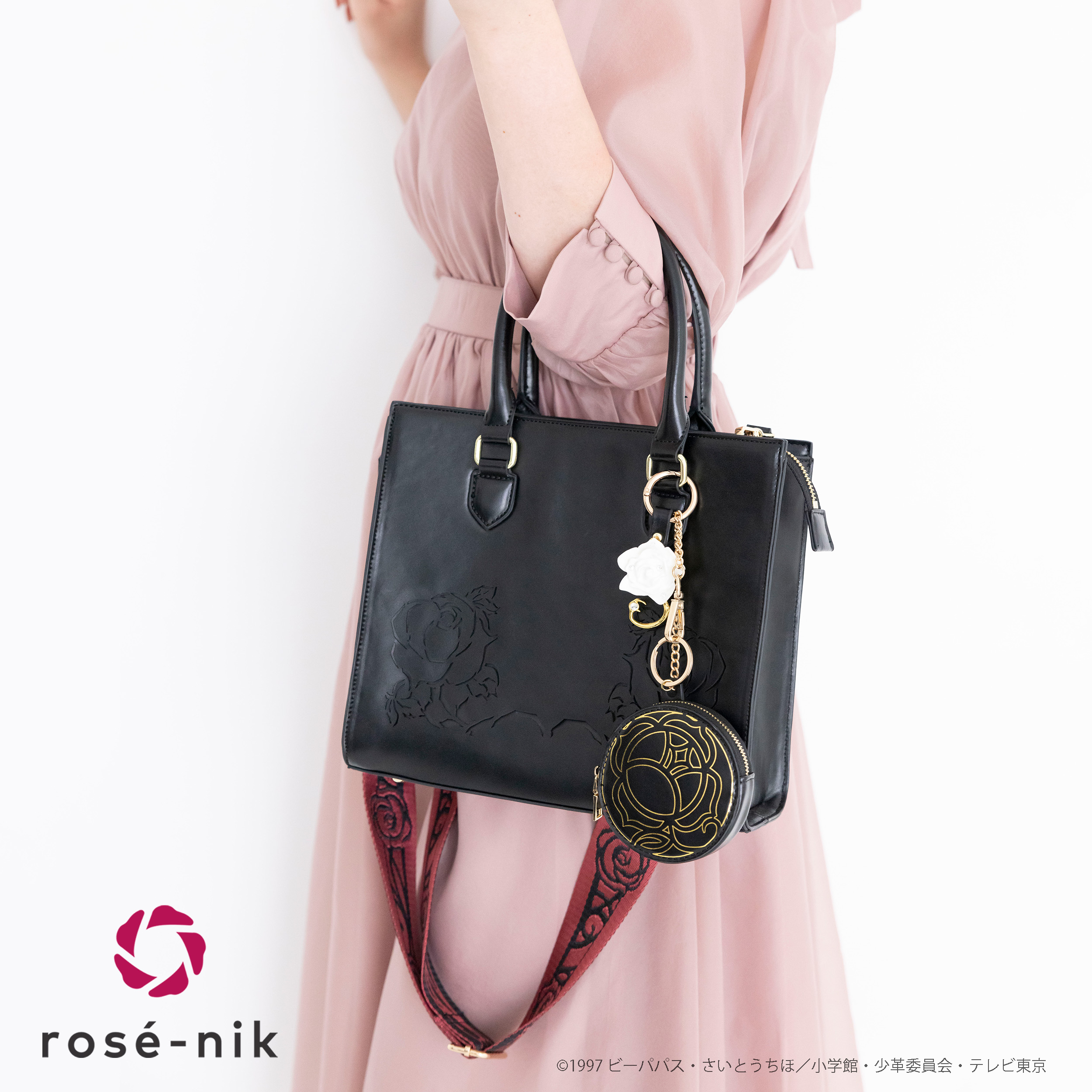 少女革命ウテナ 再会の薔薇 ブローチ rosé-nik 天上ウテナ 姫宮アンシー 再会の薔薇（Rose du retour）ブローチ – rosé-nik shop