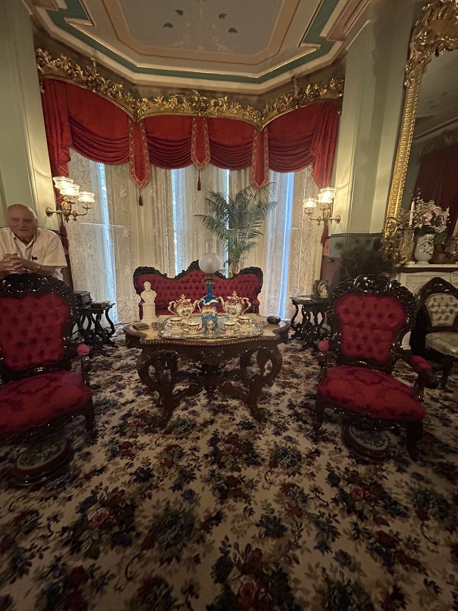 MrsDess3's tweet photo. Yesterday was a wonderful day of learning! The Campbell House is a treasure! I have been to many historical houses but I have never been to one with this much original furniture!! @KyCharge #LeadingTheCharge https://t.co/78hyQtTKQY