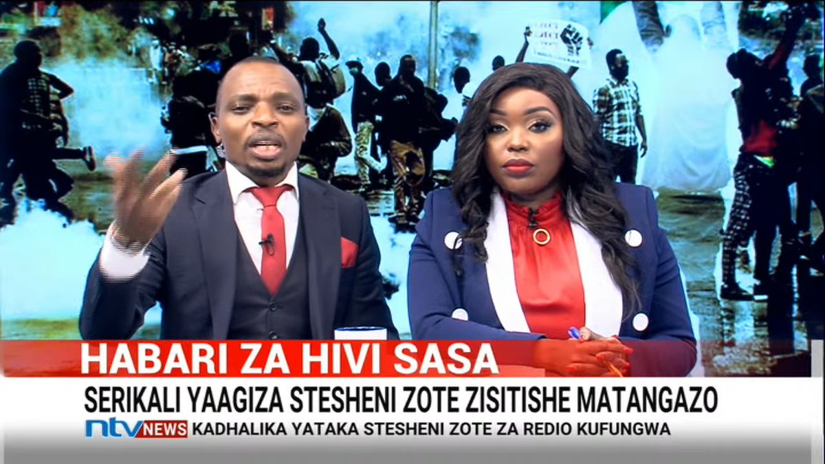 NTV's editorial decision is to remain on the streets, documenting, bearing witness, and defying CAK demands of staying in STUDIOS with guests without street coverage. Find our coverage on YOUTUBE.