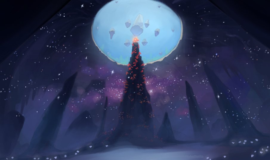 Some months ago i was DMing a campaign for some friends and i made some quick illustrations every now and then for some games.