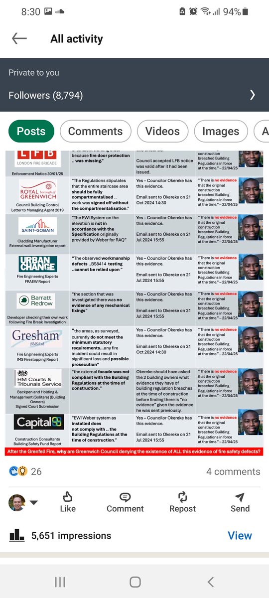 Building Safety Scheme (LFRB) (@polluterpaysbsb) on Twitter photo Dear Councillor <a href="/racheltaggart5/">Rachel Taggart-Ryan</a>,
The issue raised in Full Council tonight by Councillor <a href="/MattHartley100/">Matt Hartley</a> clearly asked you to retract the false council position that based on all available information there is no evidence of building regulation breaches at the time of Dear Councillor <a href="/racheltaggart5/">Rachel Taggart-Ryan</a>,
The issue raised in Full Council tonight by Councillor <a href="/MattHartley100/">Matt Hartley</a> clearly asked you to retract the false council position that based on all available information there is no evidence of building regulation breaches at the time of