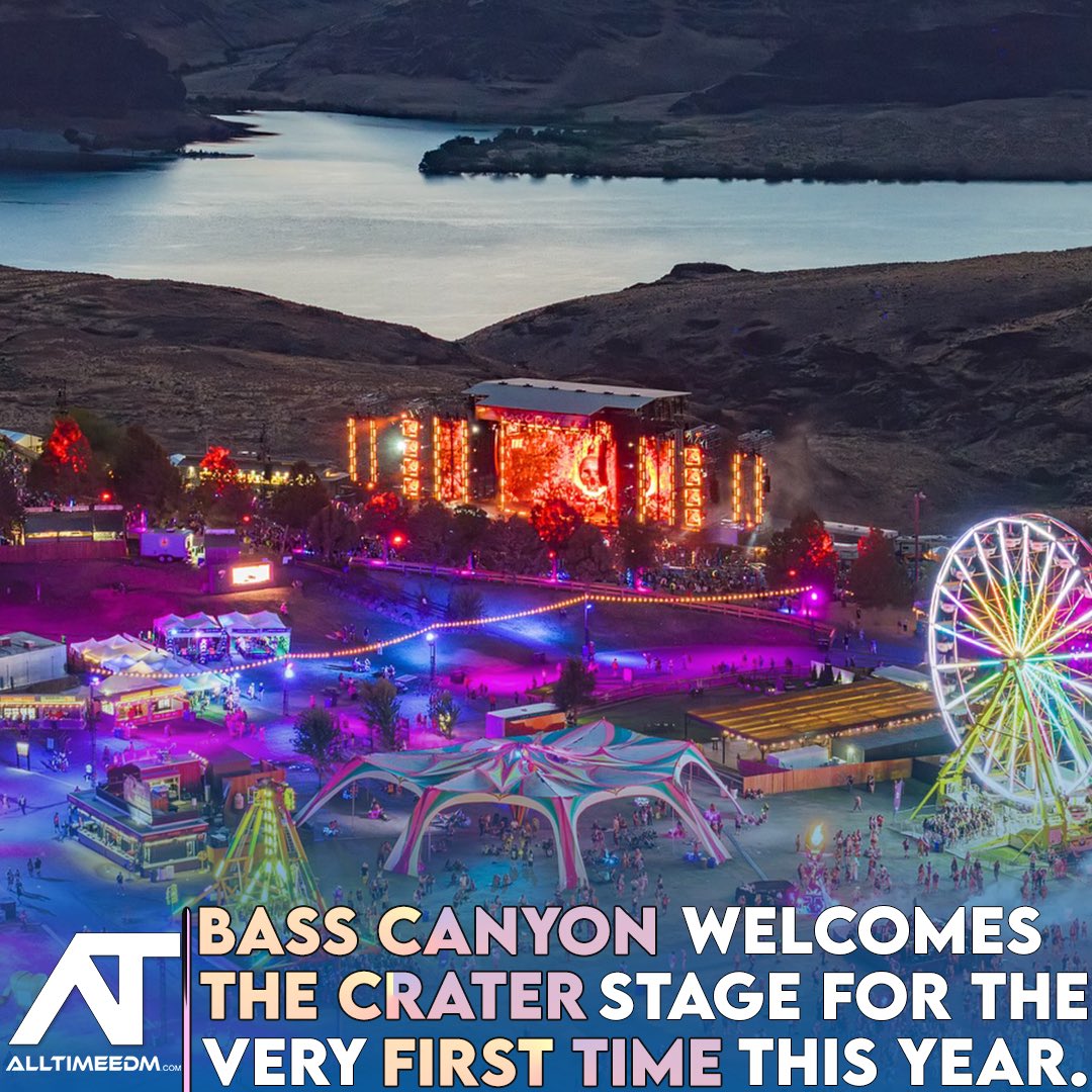 AllTimeEDM's tweet image. The INSANE 360 stage from Lost Lands called “The Crater” will be making its DEBUT @BassCanyon this year! 🤯☄️

Don’t miss out and secure your tickets now! 🔥🎟️