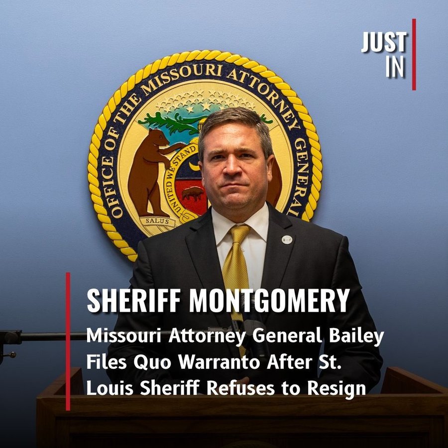 PO𝕏 🇺🇸 (@politicsonx) on Twitter photo 🅱️REAKING: AG Bailey .<a href="/AGAndrewBailey/">Attorney General Andrew Bailey</a> ENDS misconduct, malfeasance, and unethical behavior in St. Louis 🅱️REAKING: AG Bailey .<a href="/AGAndrewBailey/">Attorney General Andrew Bailey</a> ENDS misconduct, malfeasance, and unethical behavior in St. Louis