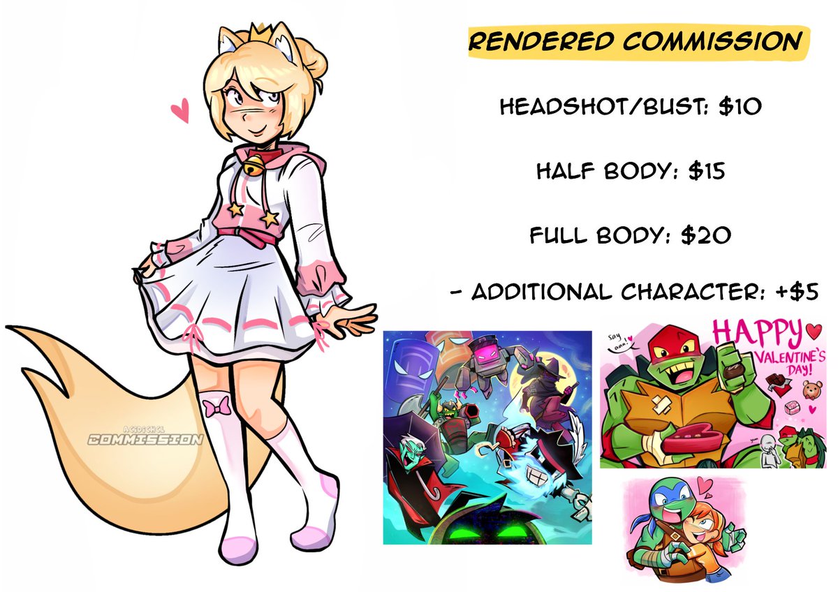 acidichcl's tweet image. Putting my commission info here just in case theres anyone interested! :) Payment's through paypal only
Im open to draw pretty much anything other than overly nsfw things. Please dm me if interested ^_^
#artcommissions