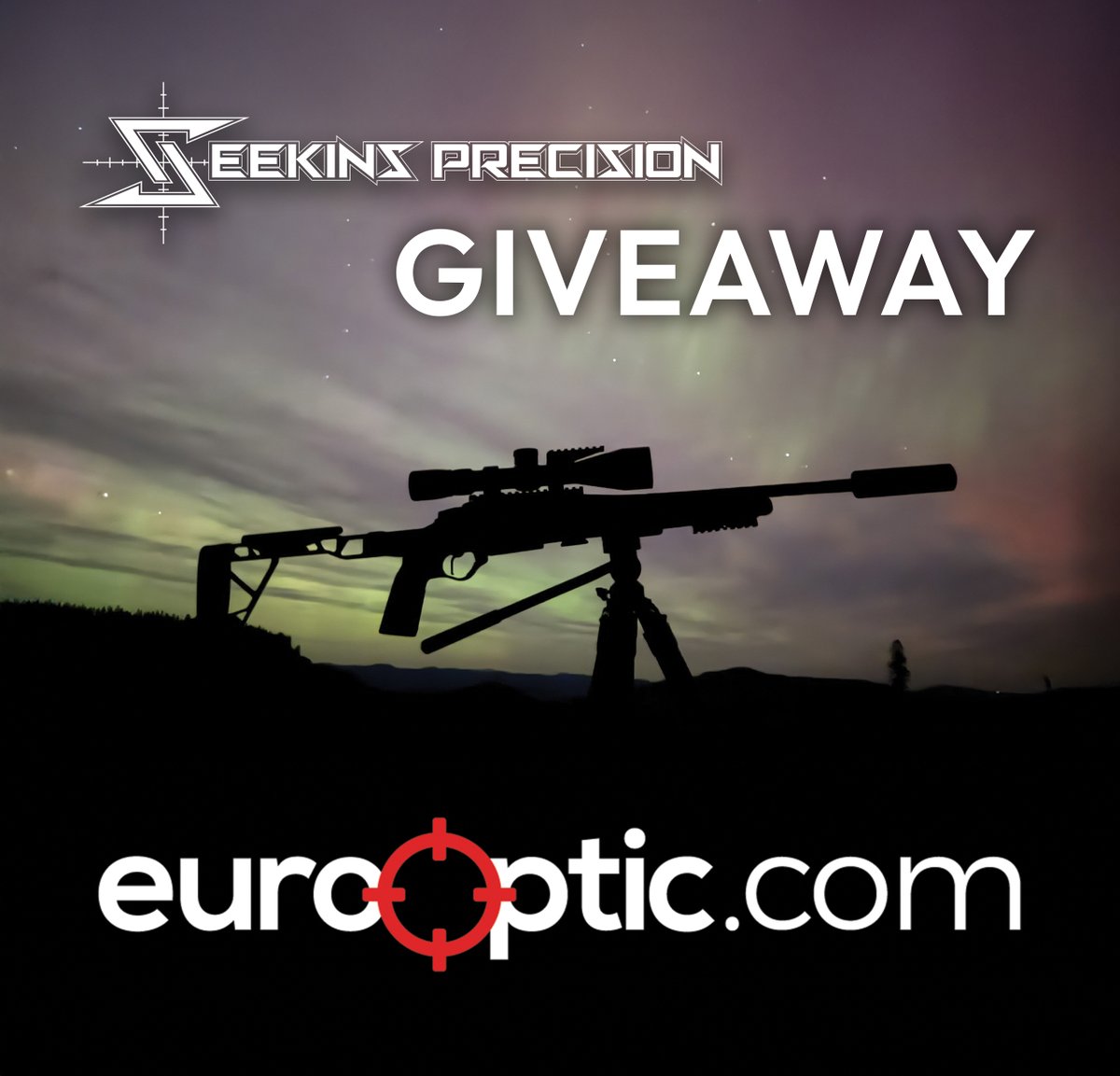 Time’s almost up! Don’t miss your shot at winning the ultimate hunting rifle. Enter now before it’s too late!
Sign up here: eurooptic.com/seekins-precis…