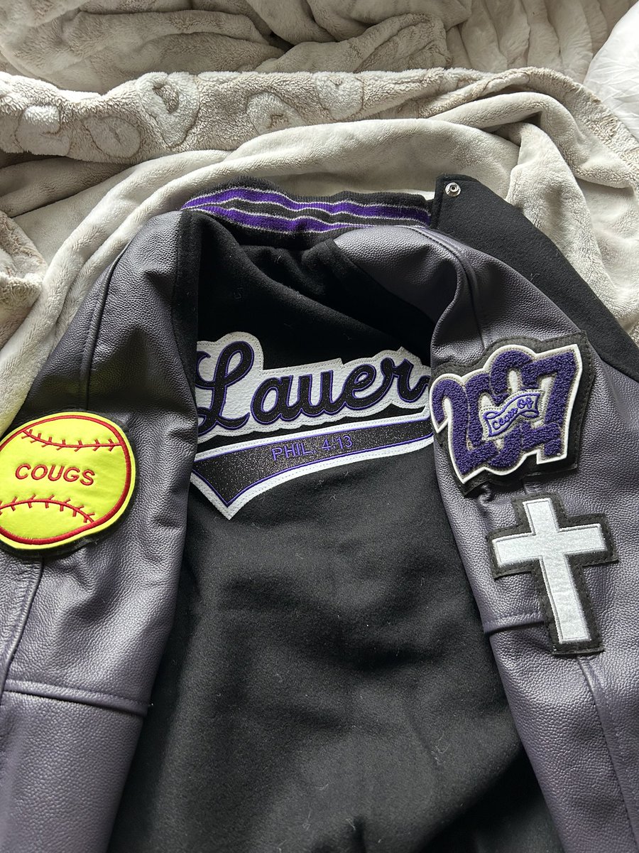I got my letterman today! super exciting and thankful. Cant wait to be back soon for highschool season!