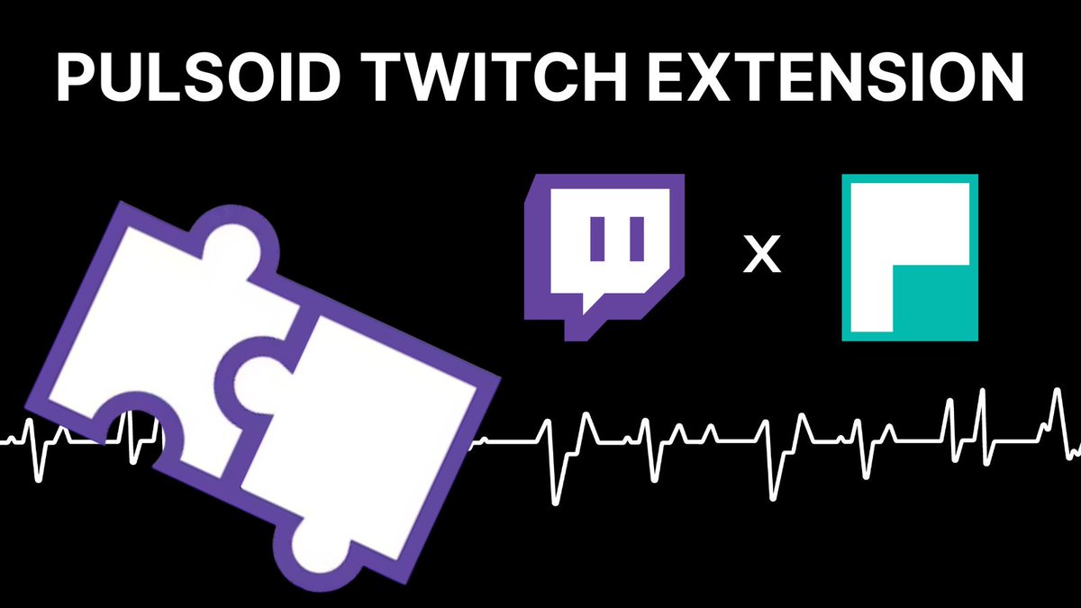 NEW Pulsoid Twitch Extension 🧩

One more way to show your heart rate on stream! What’s special about it? 🔥

You control who sees it: show your heart rate to everyone or keep it exclusive for followers (subs and bits access soon!). More in 🧵

Try it: dashboard.twitch.tv/extensions/str…