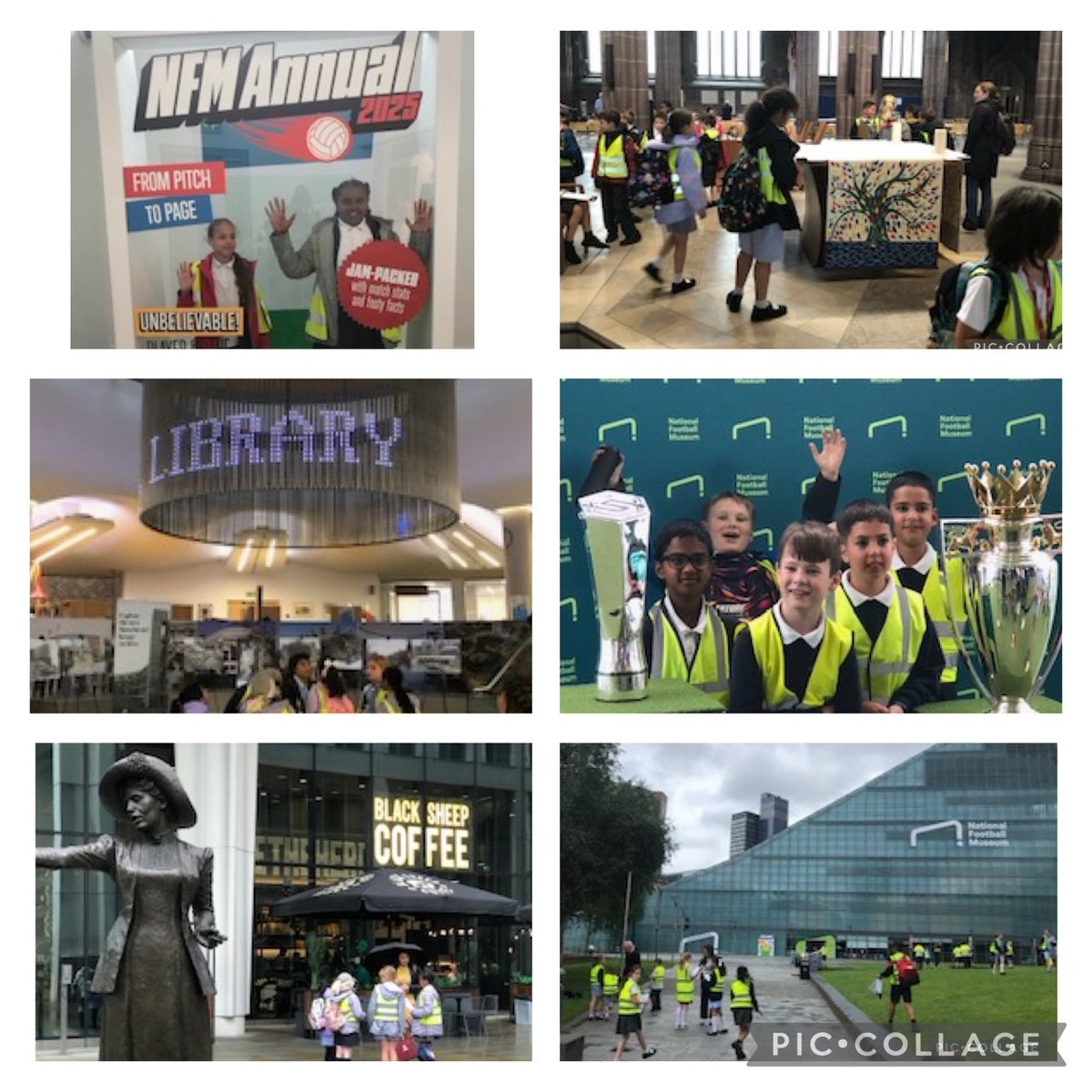 On Tuesday, Y4 had a brilliant trip into the city centre. We completed our geography enquiries and visited lots of fantastic landmarks finishing off with some time in the National Football Museum. Thank you to all the adults  who made our day so successful. #WDCEgeography