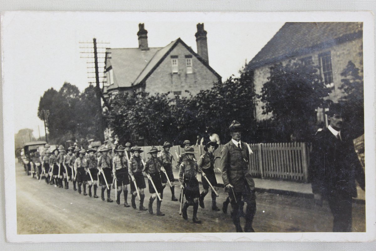 AncientHouseMus's tweet image. #OnThisDay in 1920 Admiral of the Fleet Lord Fisher of Kilverstone's funeral took place in Thetford. This #PostcardsAH shows part of his funeral parade.