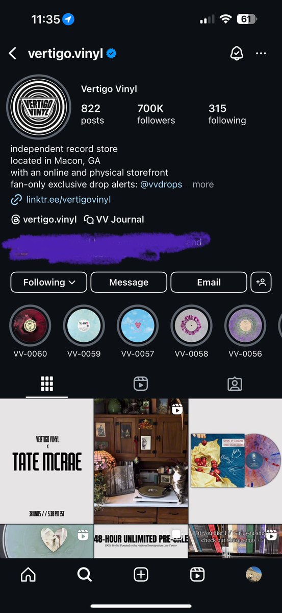 LabountyNicola's tweet photo. @vertigovinylga Done! 🤞🏻 https://t.co/Wo85iil5zE