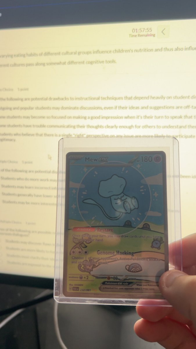 Pulled a pack mid final and this happened