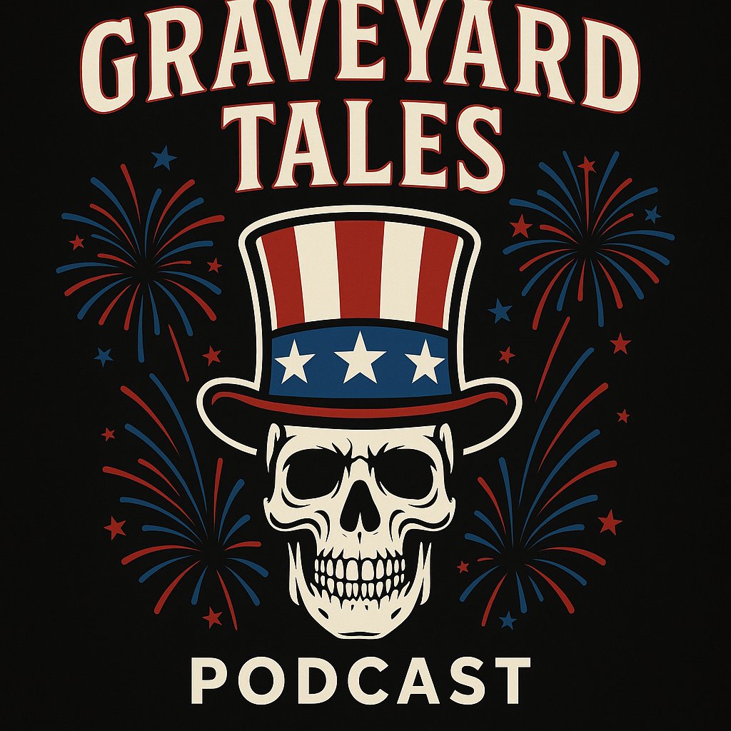 We just uploaded a new design to our merch store! Go grab a GYT 4th of July shirt at graveyardtales.dashery.com 
#graveyardtales #podcast #july4th #IndependenceDay #GYT