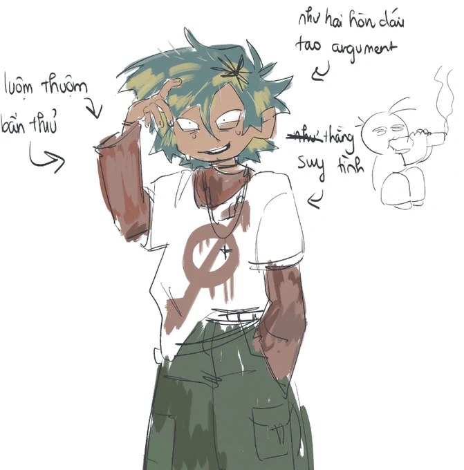 found my old boyfriend oc 
based on the guys i see at my school 