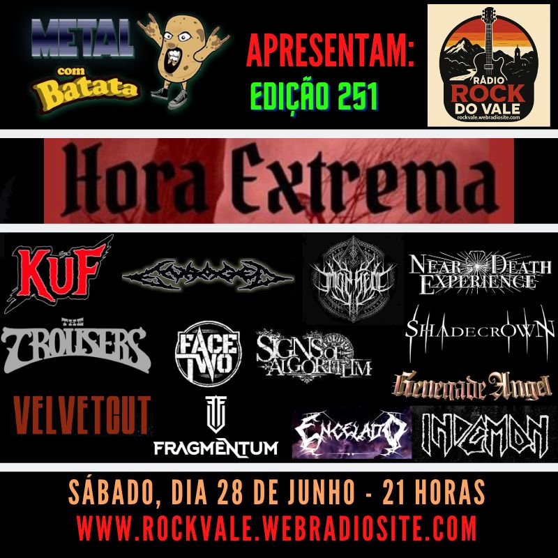 enceladoband (@enceladoband) on Twitter photo BRASIL !! Our song "Gravety" will be on airplay this saturday night (9 pm local time) - edition 251 of "Hora Extrema" - hosted by Rádio Rock do Vale🤘🤘
<a href="/ClawHammerPR/">ClawHammer PR</a> <a href="/ITHERETWEETER1/">theretweeter</a> #brasileirão2025 #radiobox #HEAVYMETAL #PLAYLIST #saturdaynightmainevent #artist #promotions BRASIL !! Our song "Gravety" will be on airplay this saturday night (9 pm local time) - edition 251 of "Hora Extrema" - hosted by Rádio Rock do Vale🤘🤘
<a href="/ClawHammerPR/">ClawHammer PR</a> <a href="/ITHERETWEETER1/">theretweeter</a> #brasileirão2025 #radiobox #HEAVYMETAL #PLAYLIST #saturdaynightmainevent #artist #promotions