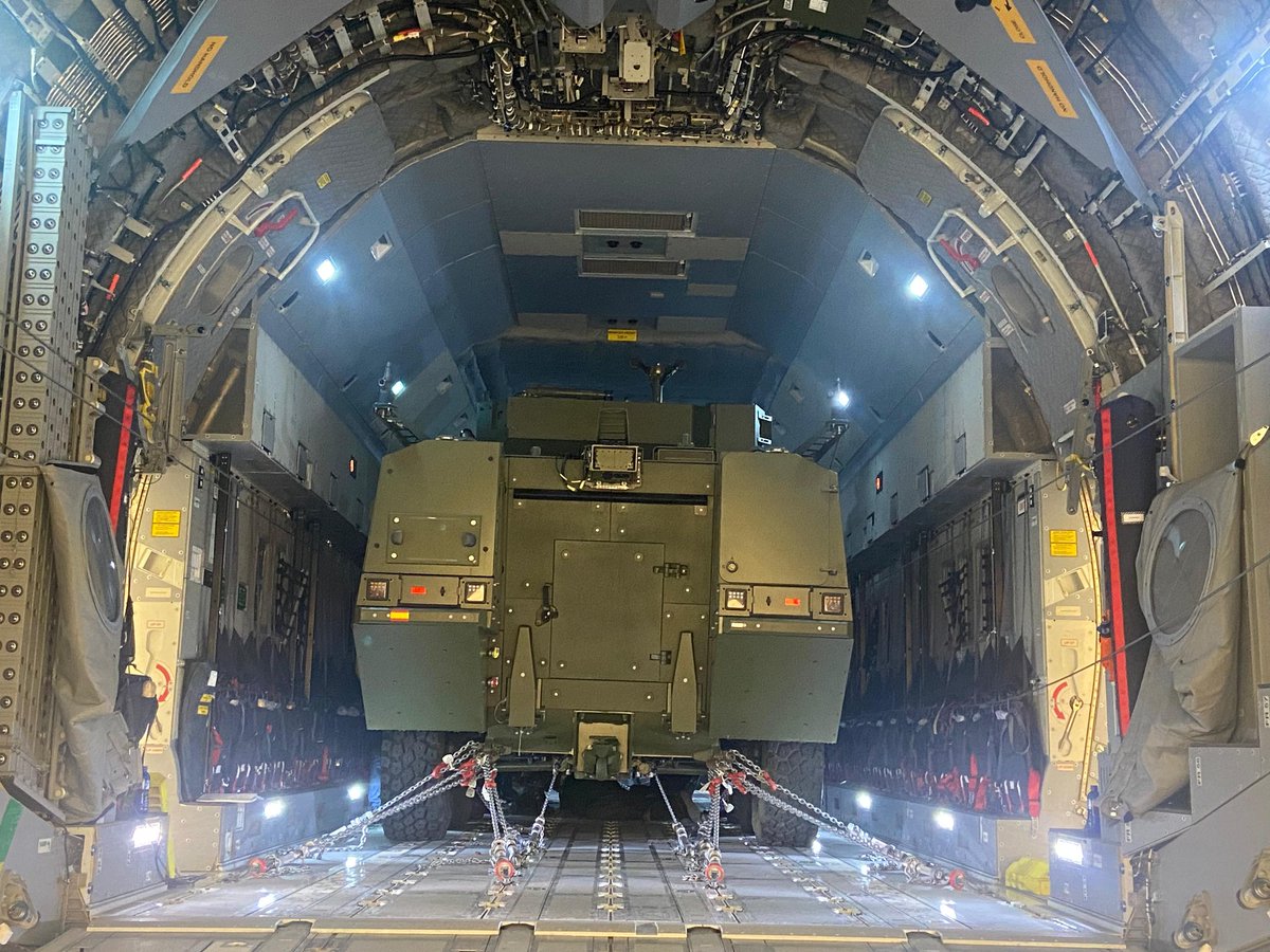 Dragón 8x8 VCR en A400M certificado.
Cualquier versión de Dragón podrá ser transportada en A400M.
Excelente noticia.