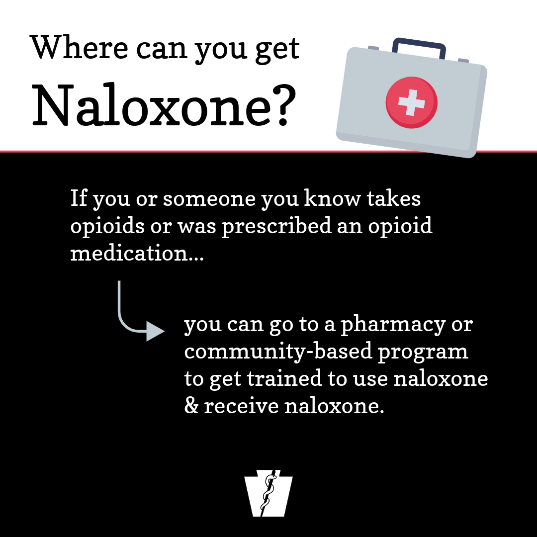 If you or someone you know is at increased risk for opioid overdose, especially those experiencing opioid use disorder, you should carry #naloxone &amp; keep it at home. #NaloxoneSavesLives