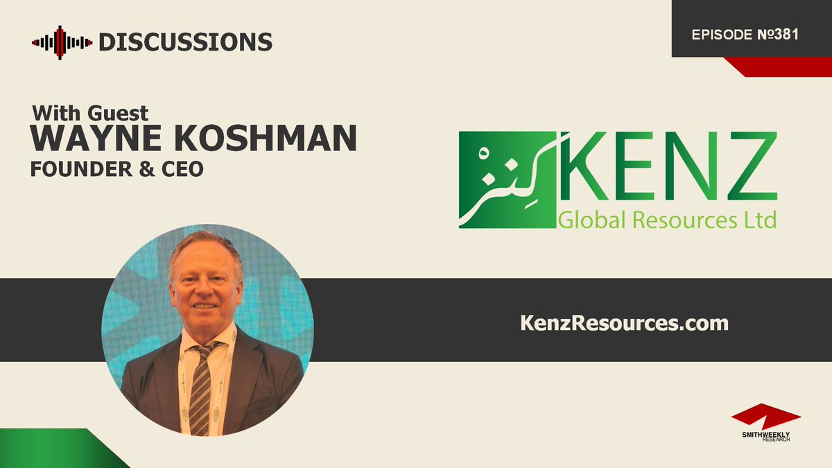 Mr. Wayne Koshman of #SaudiArabia focused private #gold &amp; #copper startup Kenz Global Resources talks experience, obtaining grounds in Saudi Arabia, government relations, mineral exploration investment, project overview, strategy, next plans, and more: youtu.be/03etwToHWKQ