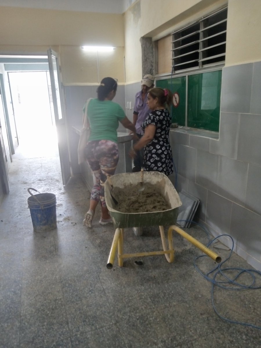 Se ultiman detalles en la recuperación de las salas de medicina del Hospital Leopoldito Martínez de San José en #Mayabeque
#CubaPorLaVida
#JuntosPorMayabeque
#UnidosXCuba