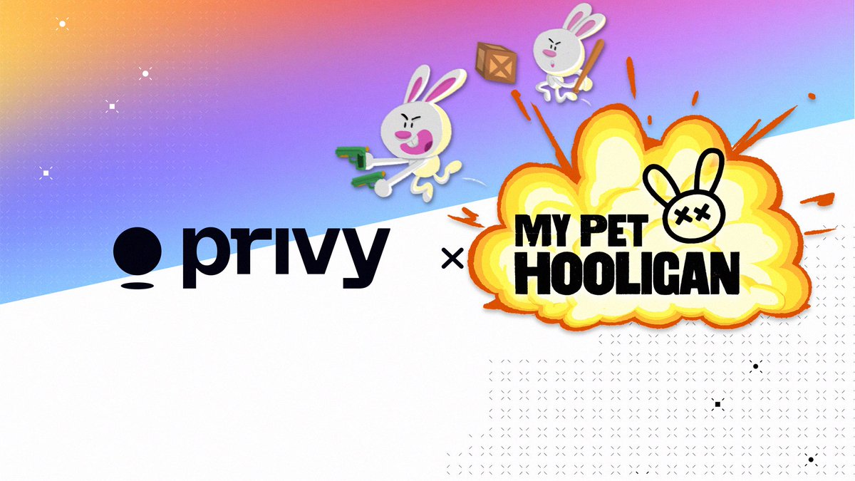 mypethooligan's tweet photo. Proud to announce our partnership with Privy to power user onboarding into the My Pet Hooligan and KARRAT ecosystems. 

Privy provides self-custodial wallet infrastructure and onchain tools to streamline onboarding and support crypto transactions. https://t.co/GacDAdzBzu