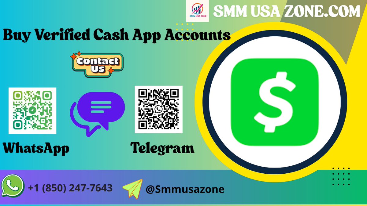 mayalorence27's tweet photo. Buy Verified Cash App Accounts

➥ Contact Now:
➤ Telegram: @smmusazone
➤WhatsApp: +1 (850) 247-7643

mor info: https://t.co/M4I62tbE2S

#VenmoItForward #binnington #stlblues # https://t.co/yyLo3YLwAC