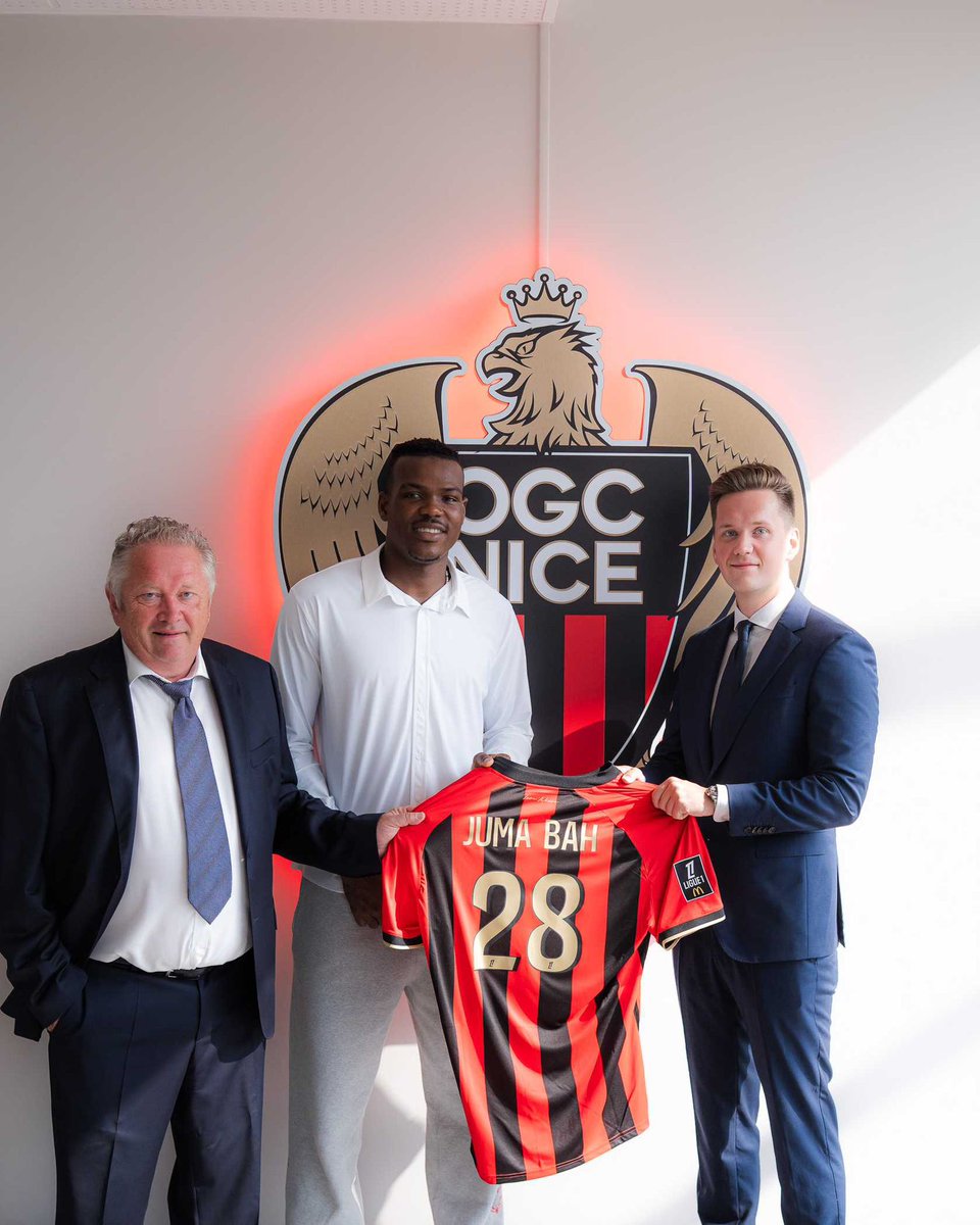Juma Bah joins Nice on a one season loan from Manchester City. Feels like a perfect choice!