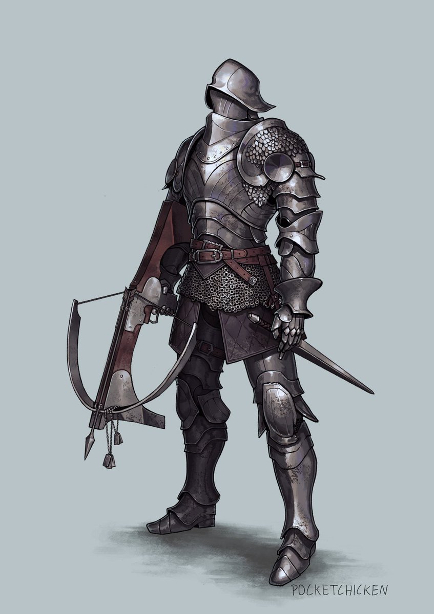 Heavy armor
DnD character art commission