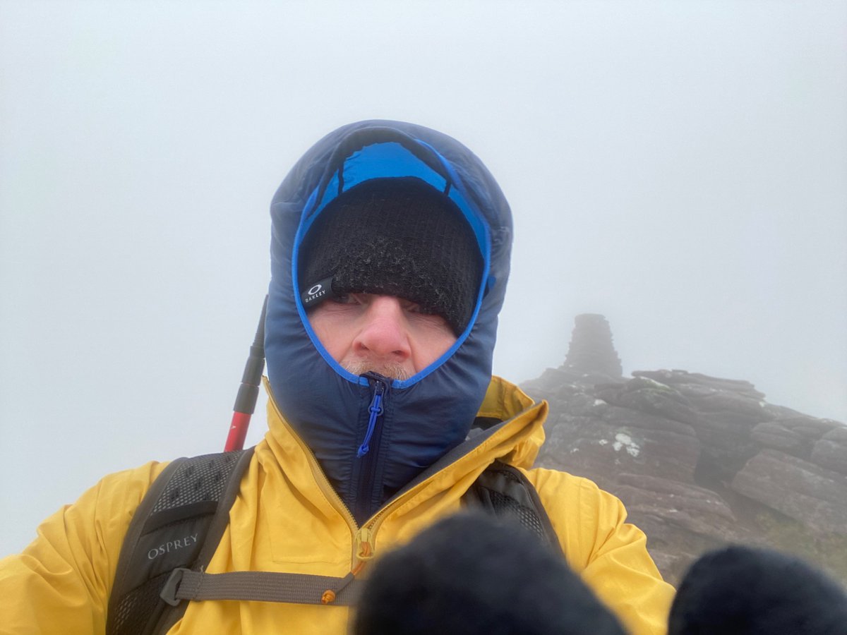 Deckydoo4's tweet photo. Didn’t get lucky with the Torridon weather got up the first Munro of Beinn Alligin and called it a day wasn’t worth the risk #ifindoubtstop https://t.co/525EGaFwwf