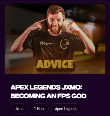 Shout to <a href="/fpslounge_/">FPS Lounge</a> for hosting my Apex Legends Coaching course ➡️  fpslounge.com/courses/v9zlN7…

They are now doing a giveaway to 3 people who like this post, retweet, &amp; tag 2 friends in the replies!