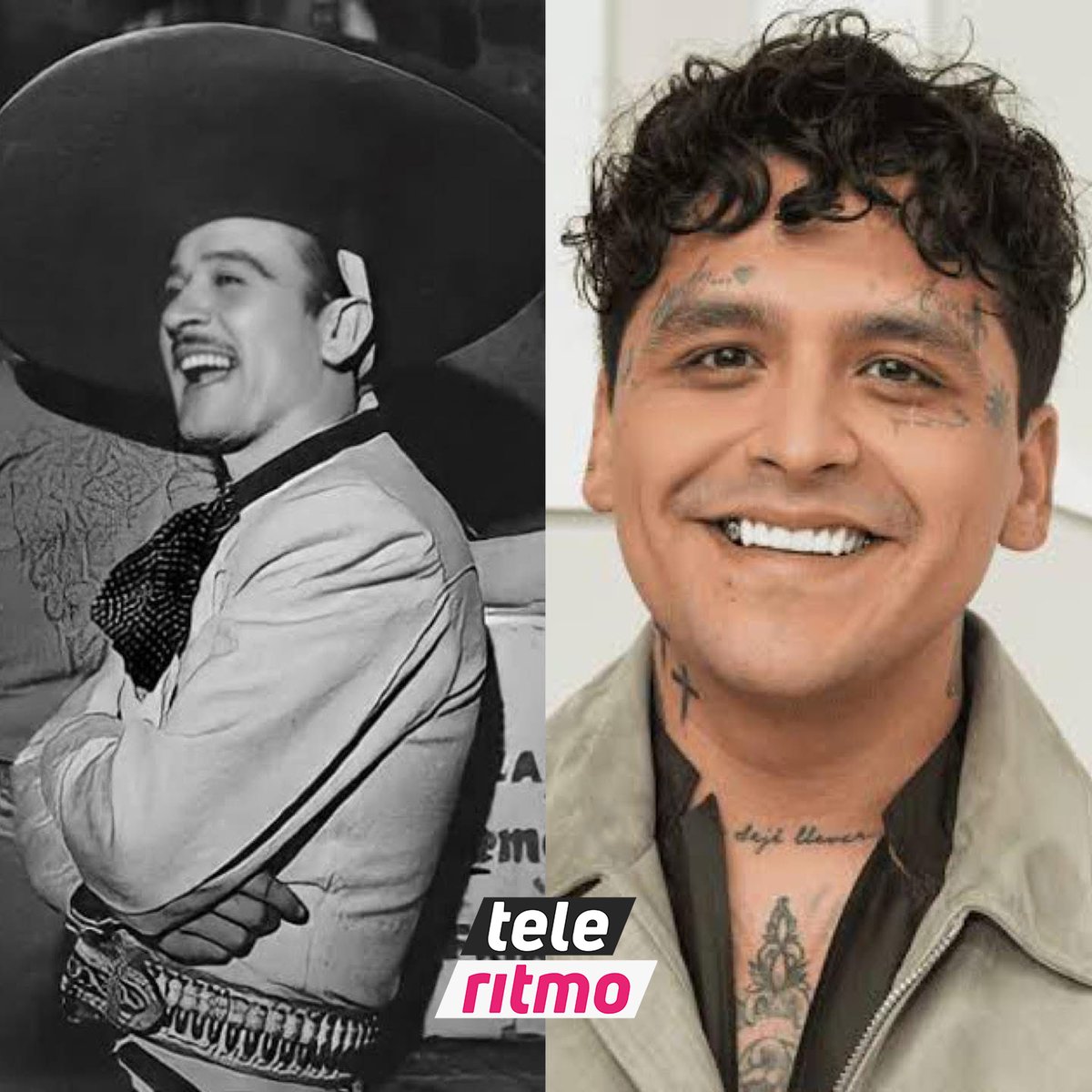 Dicen que ChristianNodal es el Pedro Infante de nuestros tiempos.