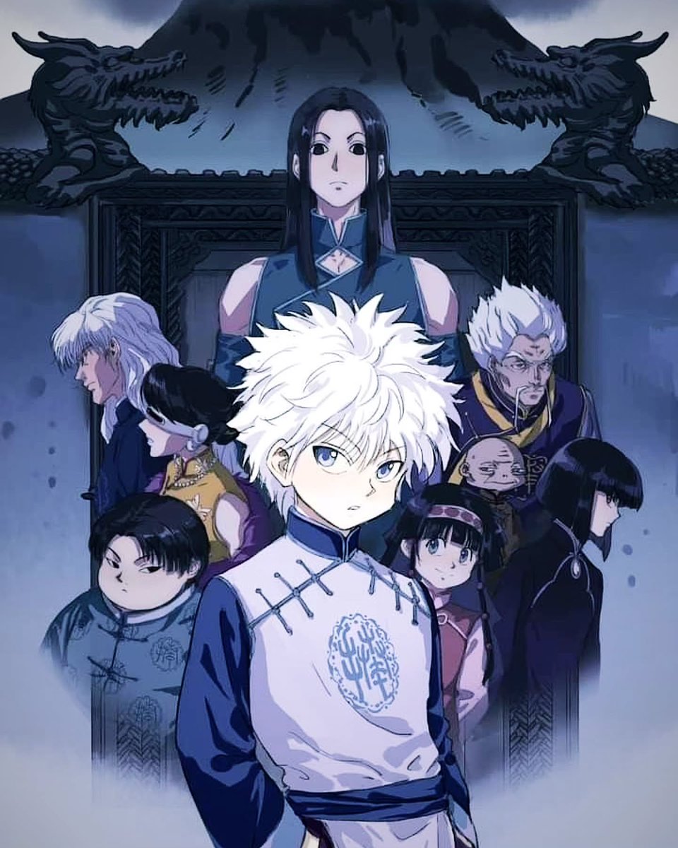 HxHVizuals's tweet photo. The Zoldyck Family https://t.co/1JYpppCSfM