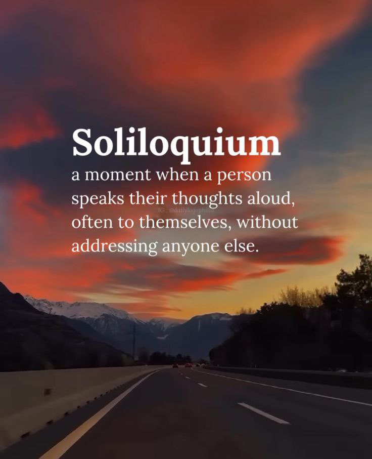 wordsporn's tweet photo. Soliloquium https://t.co/cBcdTwYBSA