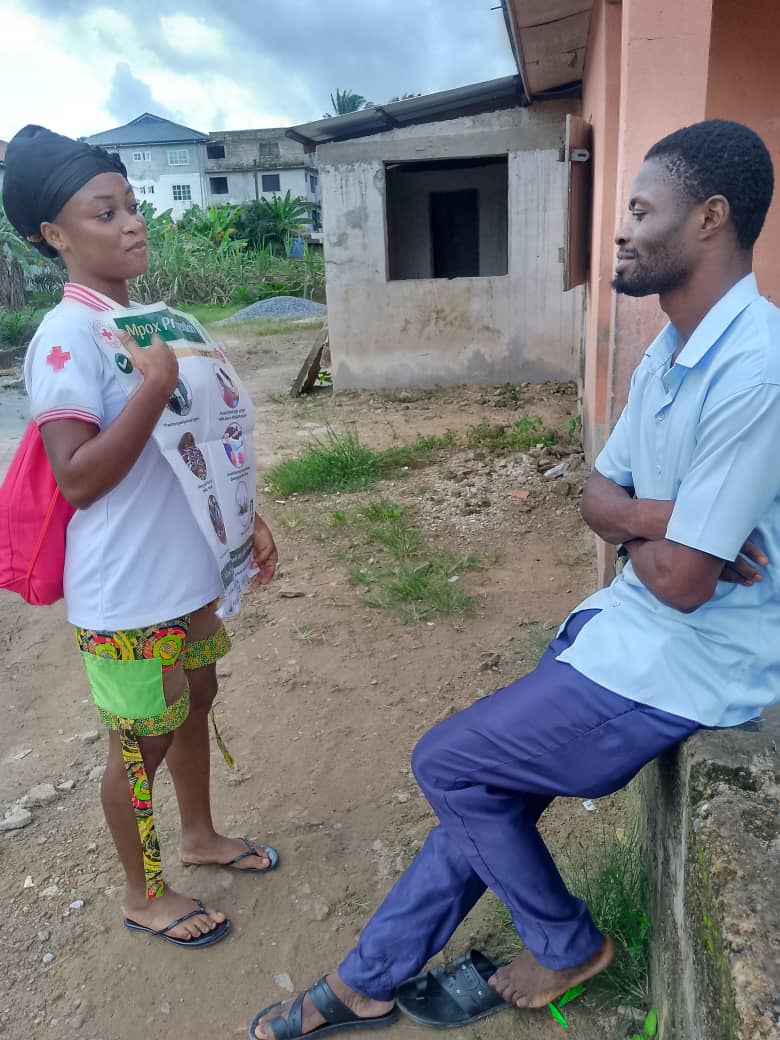 ghanaredcross's tweet photo. Mpox is a serious concern, and prevention is key. 📣 Our dedicated team is working hard to bring crucial Mpox awareness and prevention steps directly to you. 
Your health matters, get informed and take action. #MpoxPrevention 
  @ICRC_Africa @ICRC @IFRCAfrica @IFRC_DREF @ifrc https://t.co/gJBo67zAl0