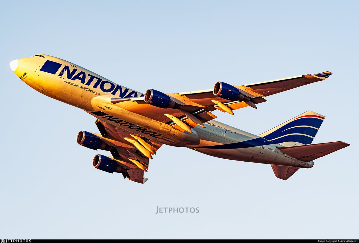 A National Airlines 747 departing Tashkent. jetphotos.com/photo/11743457 © Amir Atadjanov