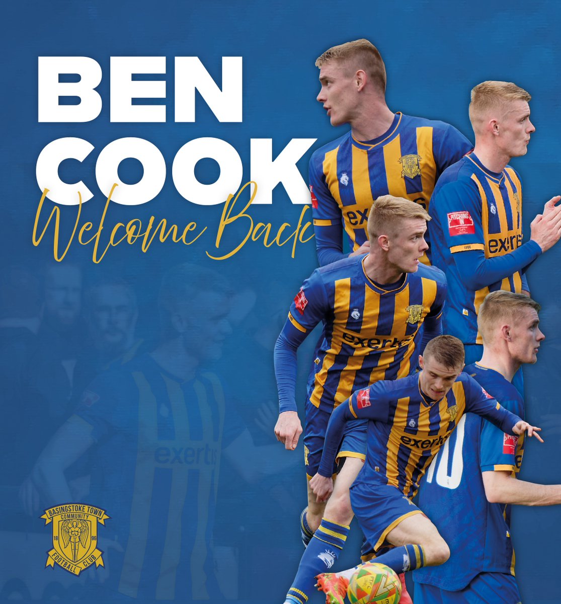 Basingstoke_FC's tweet image. Ready. Steady. Cook. 

157 appearances. Countless key moments.

A class act on the pitch, a leader off it – and now our new vice-captain.

Let's Go, @BenCook08! 
btfc.co.uk/updates/ben-co…