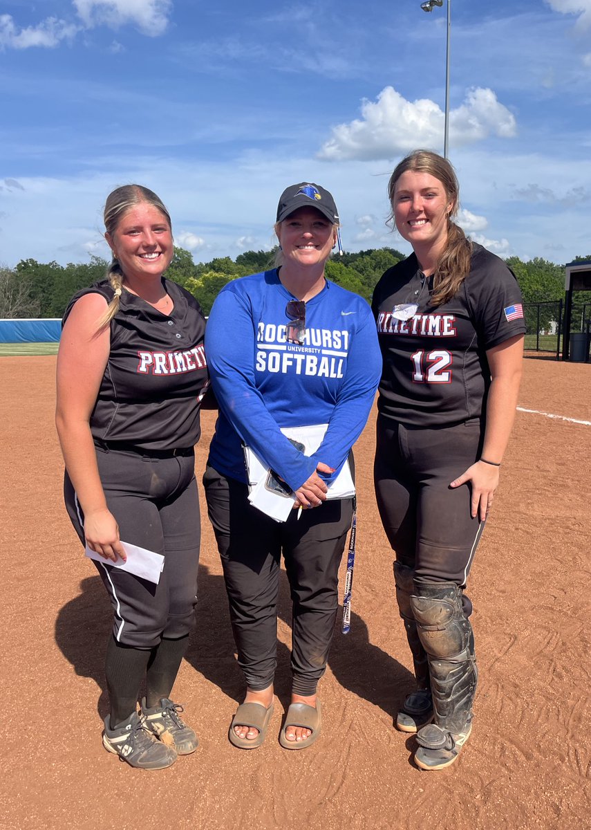 Hannah Miller - Uncommited 2026 (@millerhannah26) on Twitter photo Thank you <a href="/RockUSoftball/">Rockhurst Softball</a> for an amazing camp! I had a great time learning new skills and more about the program as whole. I am so grateful that I got opportunity to meet some awesome players and coaches <a href="/DgSoftball1/">Coach Dg</a> <a href="/suziemuenz/">Suzie Muenz</a> ! Thank you for having me.
<a href="/hadley_hansen14/">Hadley Hansen</a> Thank you <a href="/RockUSoftball/">Rockhurst Softball</a> for an amazing camp! I had a great time learning new skills and more about the program as whole. I am so grateful that I got opportunity to meet some awesome players and coaches <a href="/DgSoftball1/">Coach Dg</a> <a href="/suziemuenz/">Suzie Muenz</a> ! Thank you for having me.
<a href="/hadley_hansen14/">Hadley Hansen</a>