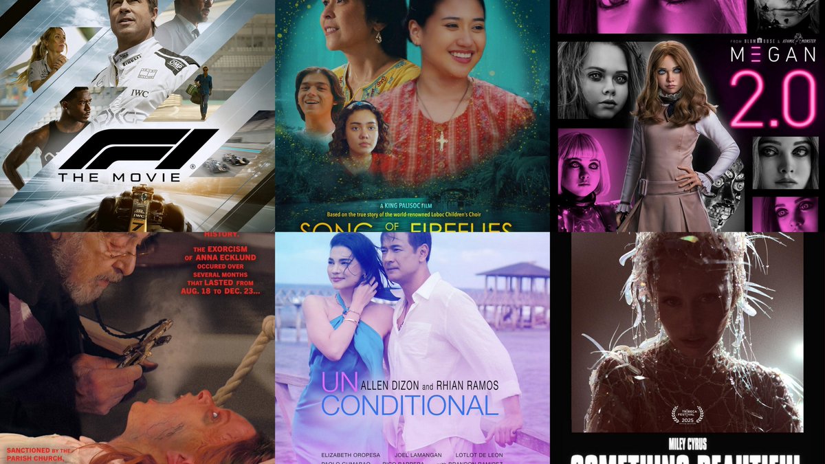 My Movie World: Morissette Amon’s ‘Song of the Fireflies’ shines bright in this week’s film lineup... mymovieworld-coolman0304.blogspot.com/2025/06/moriss… #MTRCB #SongofTheFireflies #F1TheMovie #Unconditional #Megan2 #TheRitual #MileyCyrusSomethingBeautiful